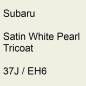 Preview: Subaru, Satin White Pearl Tricoat, 37J / EH6.